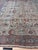 Antique Bijar Carpet Oriental Carpet, Handmade, Ivory, Coral, Light Blue, Taupe For Sale - Image 9 of 17