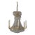 1950s Equisite Chandelier With Crystal & Candles For Sale