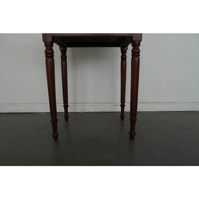 Antique American Turned Leg Side Table For Sale - Image 11 of 18