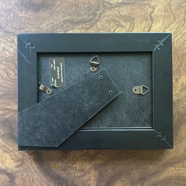 Contemporary “Golden Hour Stroll” Framed Signed Original Watercolor Painting by Nancy Smith For Sale - Image 3 of 3