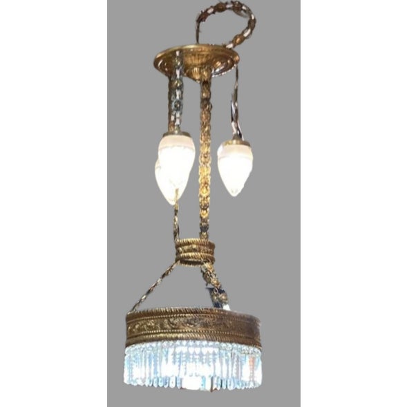 Introducing the spectacular Art Nouveau Modernist Pendant Light, a stunning light fixture that will transform any space...