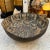 Very large hand made clay bowl with great design on the inside. It has a tribal feel to it just by the visual and it is...
