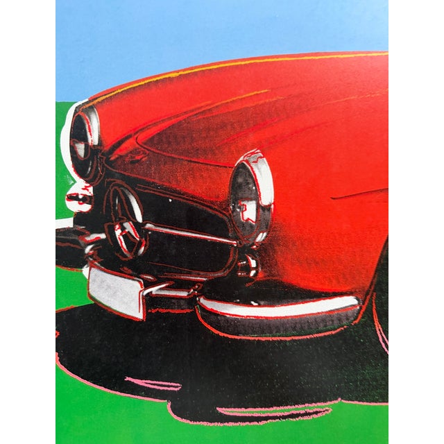 Andy Warhol (1928–1987), Mercedes Benz 300 Sl Coupé, Cars Series, 1988, Art Poster, Pop Art For Sale - Image 13 of 14