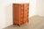 Kent Coffey Kent Coffey French Provincial Louis XV Carved Cherry Wood Highboy Dresser, Circa 1960s For Sale - Image 4 of 16