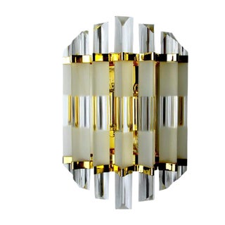 Italian Hollywood Regency Wall Light from Venini, 1970 For Sale
