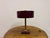 Red Leather Table Lamp in the style of Jacques Adnet, France, 1980s For Sale - Image 10 of 12
