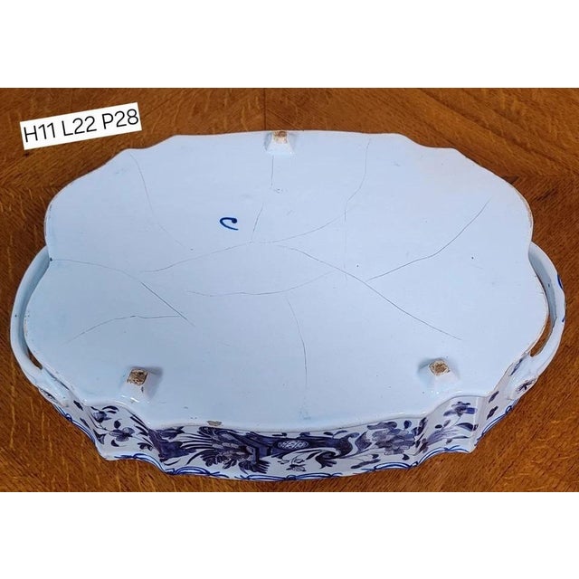 Ceramic Antique Ceramic Planter from Befos, 1900 For Sale - Image 7 of 8