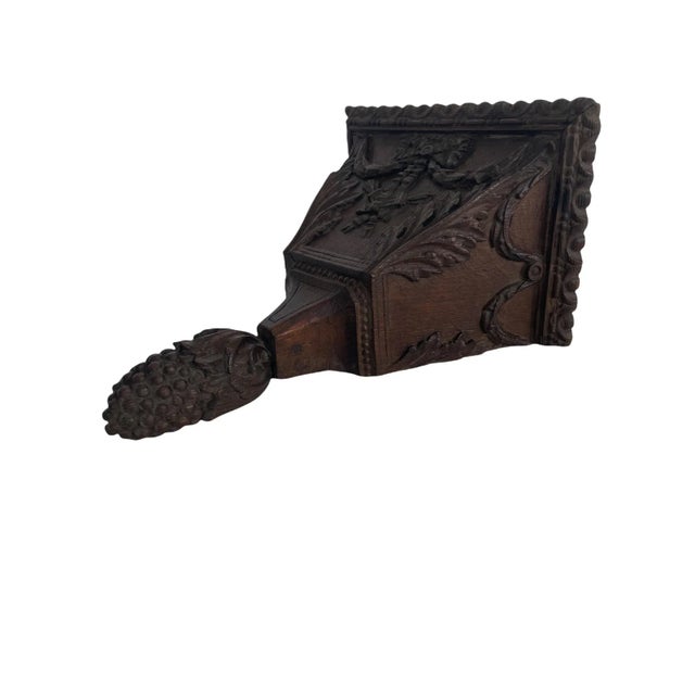 Wood French 18th Century Mount Wall Console Bracket For Sale - Image 7 of 10
