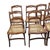 Set of 8 Antique 19th C Victorian Maple Dining Chairs Hand Carved Cane Seats For Sale - Image 9 of 18