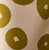 Olive and Off-White Graphic Dot Spider-Fit Lampshade For Sale - Image 4 of 4