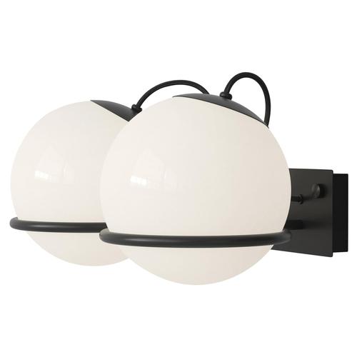 Model 237/2 Wall Light in Opaline Glass and Aluminum by Gino Sarfatti For Sale - Image 13 of 13