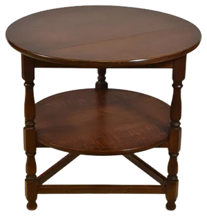 Antique Oak Occasional Cricket Type Table from Heal's, 1900s