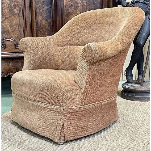 Textile Vintage Toad Chair, 1950s For Sale - Image 7 of 11