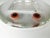 Italian Murano Glass Ashtray with Red Murrine from Veart, 1970s For Sale - Image 6 of 7