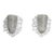 Frosted Amber Glass and Wrought Iron Wall Sconces with Metal Frames, Set of 2 For Sale - Image 5 of 18