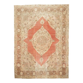 Late 18th Century Antique Haji Jalili Tabriz Rug 9'4'' x 12'5'' For Sale