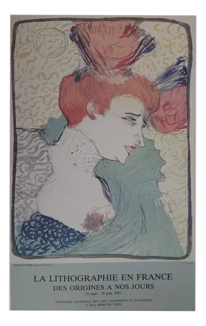 After Henri De Toulouse-Lautrec, Lender with Saluting Bust, Lithograph