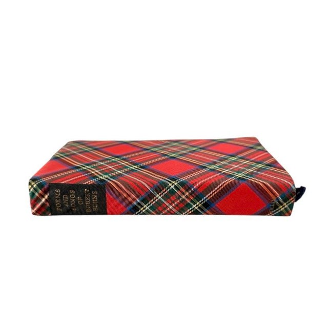 Poems and Songs of Robert Burns Silk Tartan / Plaid Cover With Slipcase - Collector's Edition For Sale - Image 4 of 12
