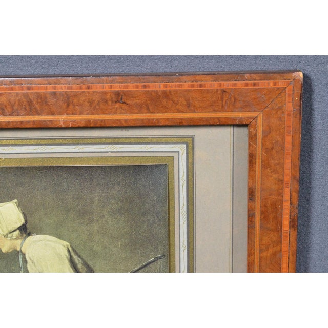 1931 After Chardin “La Récureuse” French l'Illustration Color Print, Framed For Sale - Image 11 of 13