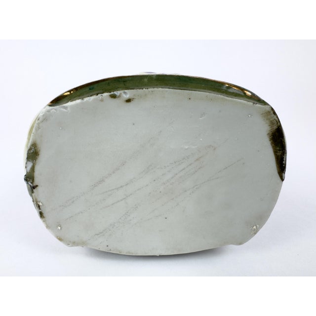 Art Nouveau Porcelain Floral Vase With Gilded Handles, C. 1900 For Sale - Image 16 of 17