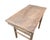 This Vintage Elm Hall/Writing Table is constructed from solid elm, featuring traditional mortise-and-tenon joinery, and a...