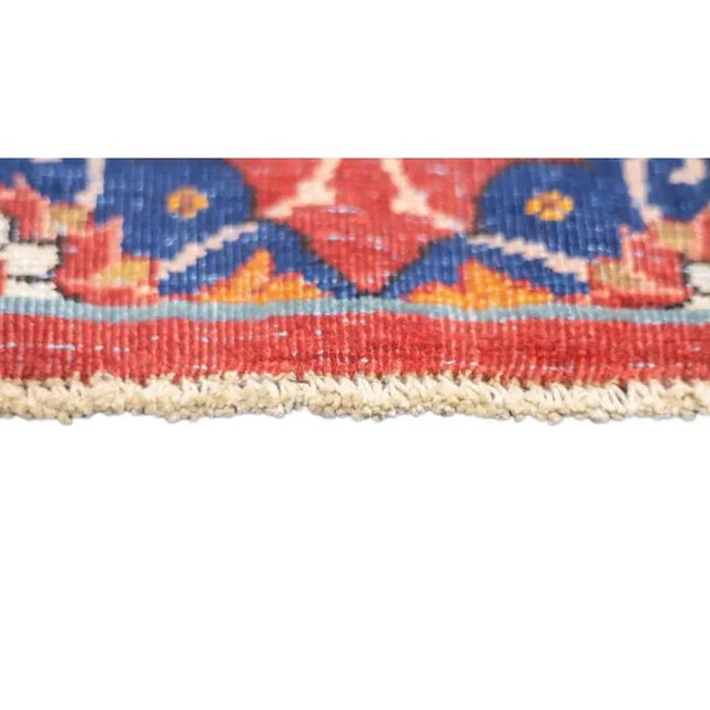 Antique Persian Isfahan Rug 5'0" X 7'6'' For Sale In New York - Image 6 of 12