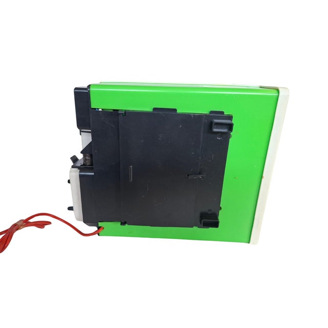 Chartreuse Vintage Cinevisor Super 8 Viewer from MUPI, 1970s For Sale - Image 8 of 11