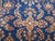Textile Antique Zabihi Collection Royal Blue Mohajeran Persian Sarouk Rug - 7'1" x 10'6" For Sale - Image 7 of 9