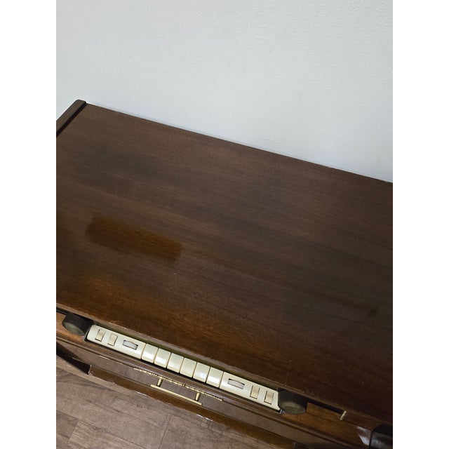 1960s MCM Nordmende Caruso Radio Record Player Cabinet - West Germany For Sale - Image 10 of 14