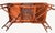 Brown Antique 1920s Federal Hepplewhite Walnut Dining Table 16" Leaf Self-Storing For Sale - Image 8 of 18