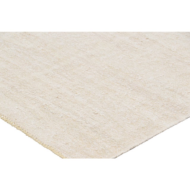 Vintage Kilim in Ivory and Cream White Tones and Neutrals | Rug & Kilim For Sale In New York - Image 6 of 7