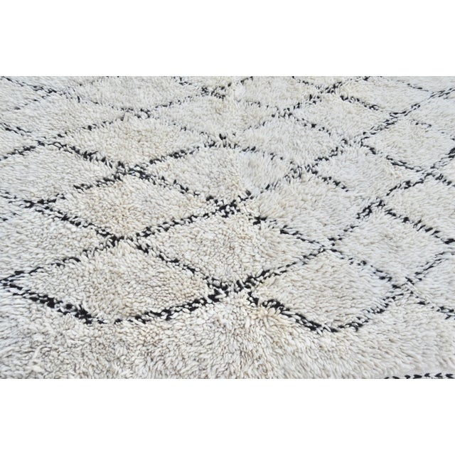 Textile Mid 20th Century Vintage Moroccan Rug - 13'3'' X 6'2'' For Sale - Image 7 of 8