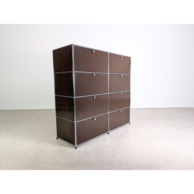 Vintage Filing Cabinet with Drawers from USM Haller For Sale - Image 4 of 15