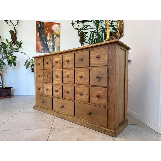 Farmhouse Biedermeier Chest of 21 Drawers For Sale - Image 3 of 17