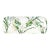 Scalamandre 21" x 7" Dianthus Bolster Pillow in Chervil For Sale
