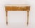 Cream Italian Neoclassical Style Painted Console Table For Sale - Image 8 of 9