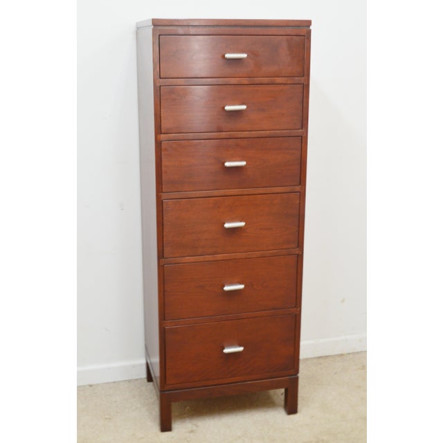 Lingerie Chest by Stickley. Store item #560B. It features six dovetailed drawers and solid wood construction.