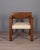 Vintage Italian Armchair in Wood and Leather, 1980s For Sale - Image 4 of 14