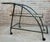 Mid-Century Modern Vintage Serving Bar Cart in Brass and Glass, 1980s For Sale - Image 3 of 18