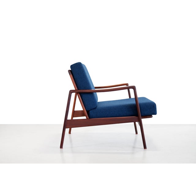 1950s Teak Armchair by Arne Wahl Iversen for Komfort, 1950s For Sale - Image 5 of 8