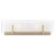 Modern Sean Lavin By Visual Comfort Studio Syll 2-Light Bath Fixture in Satin Brass For Sale - Image 3 of 3
