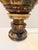 Vintage Majolica Style Pedestal Jardinière Planter With Figural Relief For Sale In Miami - Image 6 of 11
