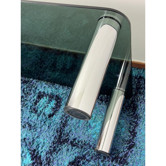 Metal Space Age Coffee Table, Italy, 1970s For Sale - Image 7 of 11