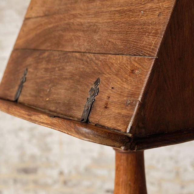 18th Century French Oak Bible Stand For Sale - Image 11 of 11