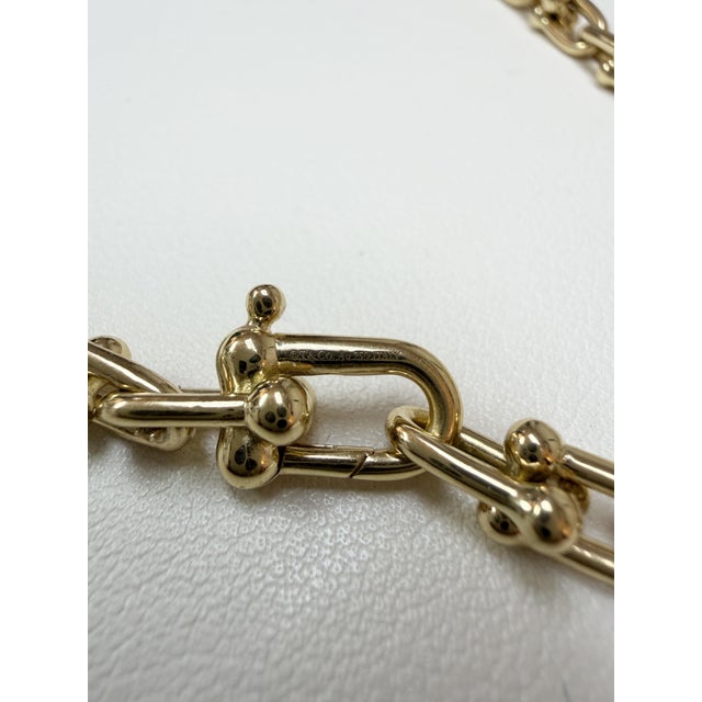 Tiffany & Co. Hardwear 18k Yellow Gold Small Link Necklace For Sale In Chicago - Image 6 of 9