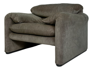 Vintage Maralunga Lounge Chair by Vico Magistretti for Cassina, 1970s
