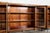Brown French Monumental Walnut Breakfront Glazed Bookcase, 1870s For Sale - Image 8 of 17