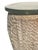 Animal Skin Original Vintage African Giselle Hide Drum Table For Sale - Image 7 of 9