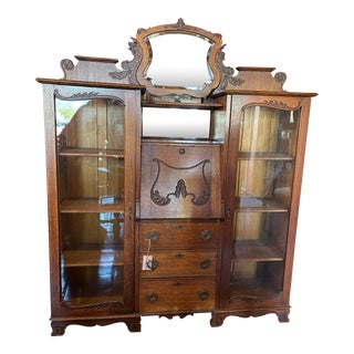 Late 19th Century Side by Side Secretary Desk For Sale