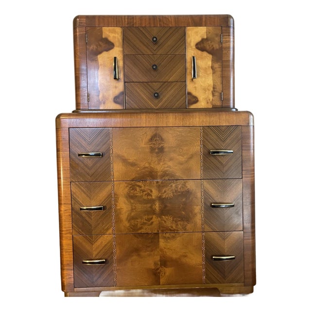 Stunning Art Deco Chest For Sale